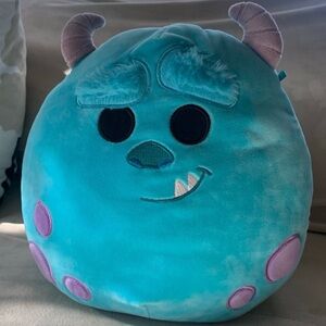 Squishmallows Disney Pixar Monsters Inc University Sully 10 Inch Plush EUC